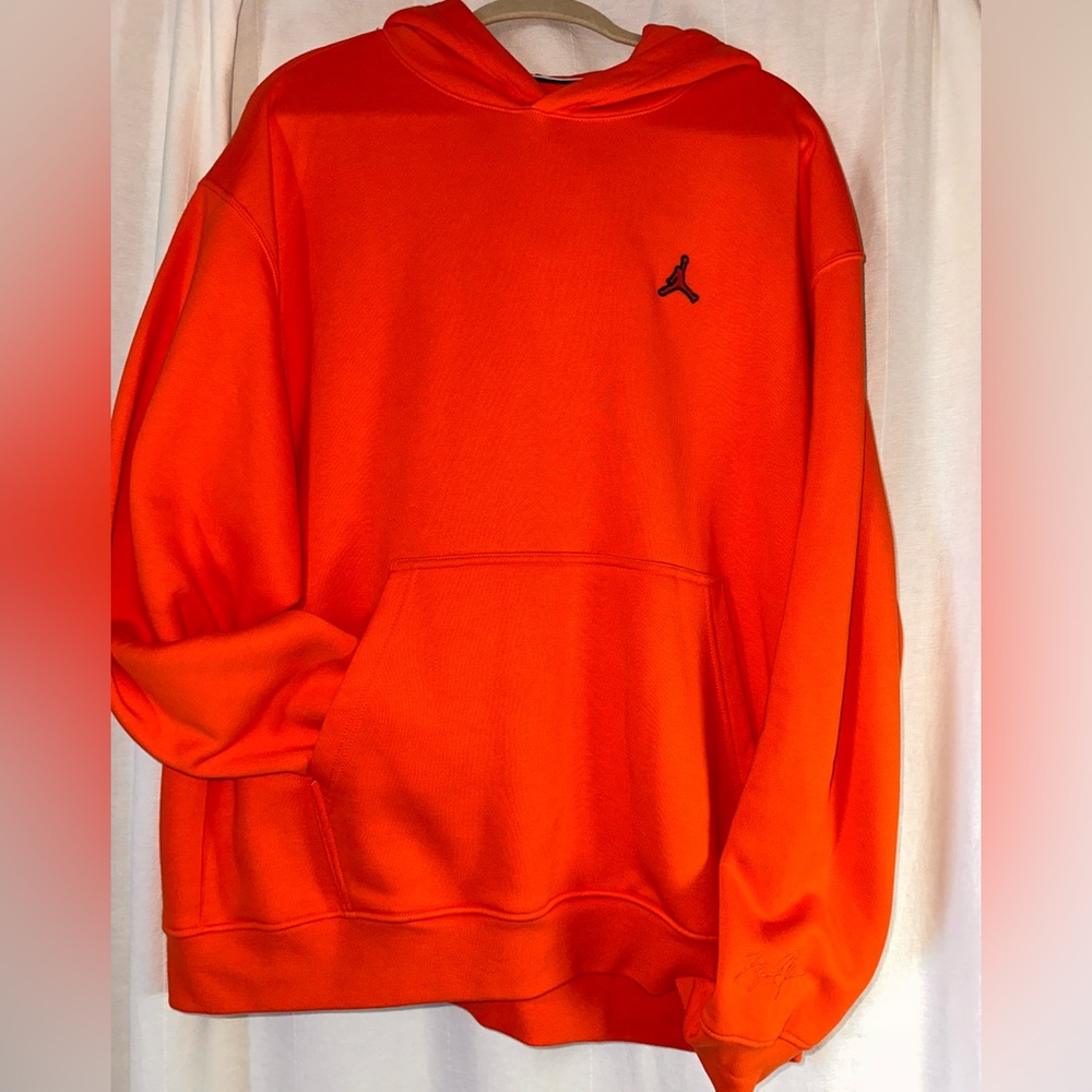 Jordan hoodie. New without tags. Embroidered signature on left sleeve.